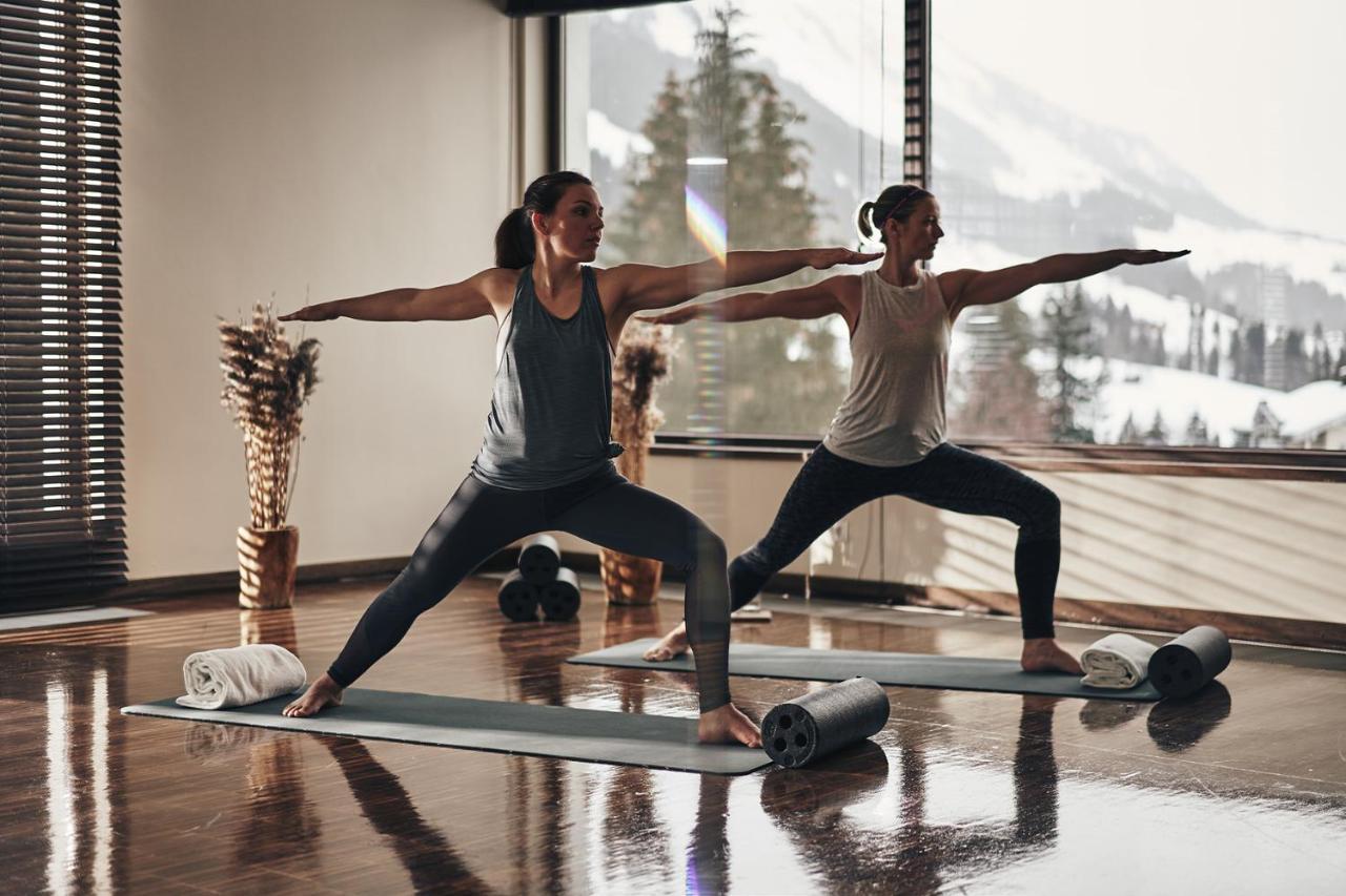 A-Rosa Ifen Hotel Kleinwalsertal Hirschegg  Eksteriør bilde 3D rendering of a yoga scene