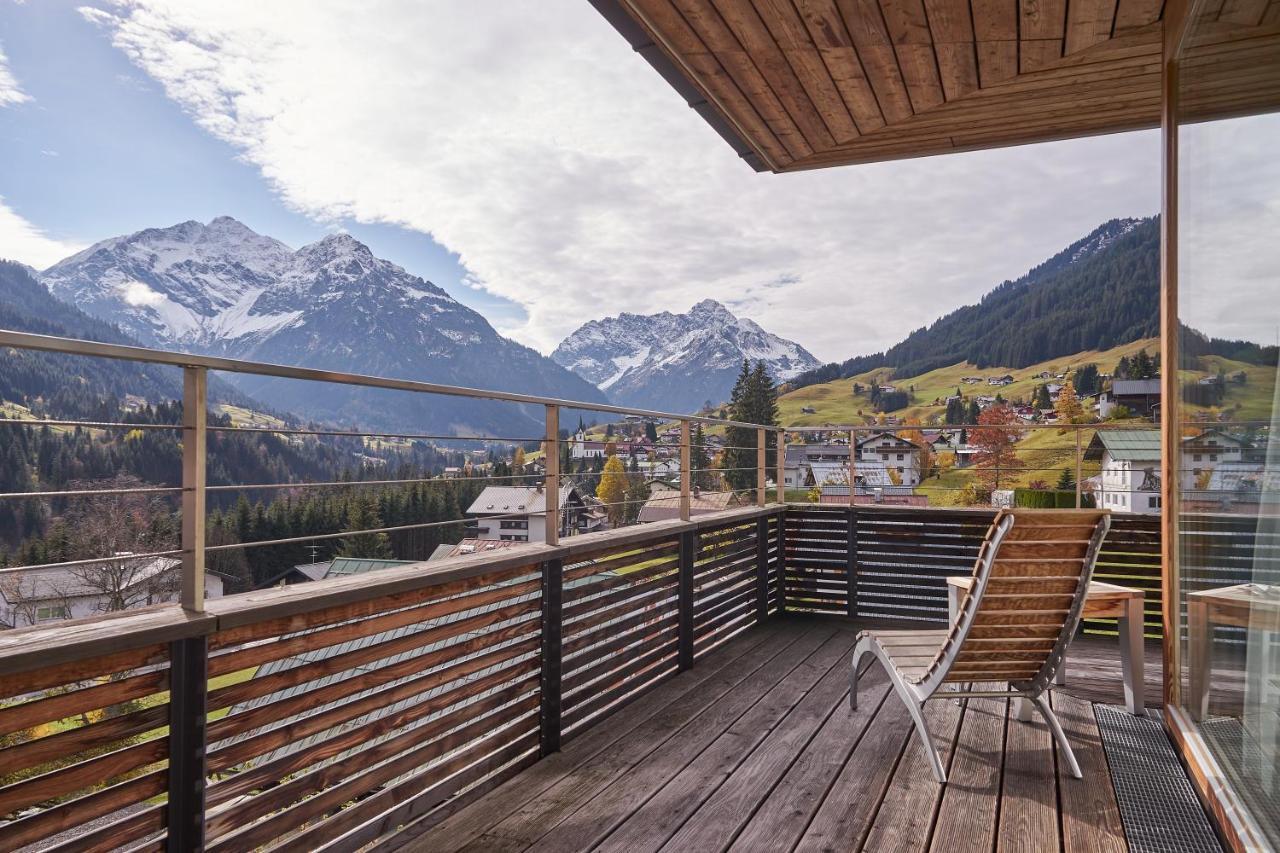 A-Rosa Ifen Hotel Kleinwalsertal Hirschegg  Eksteriør bilde View from the hotel