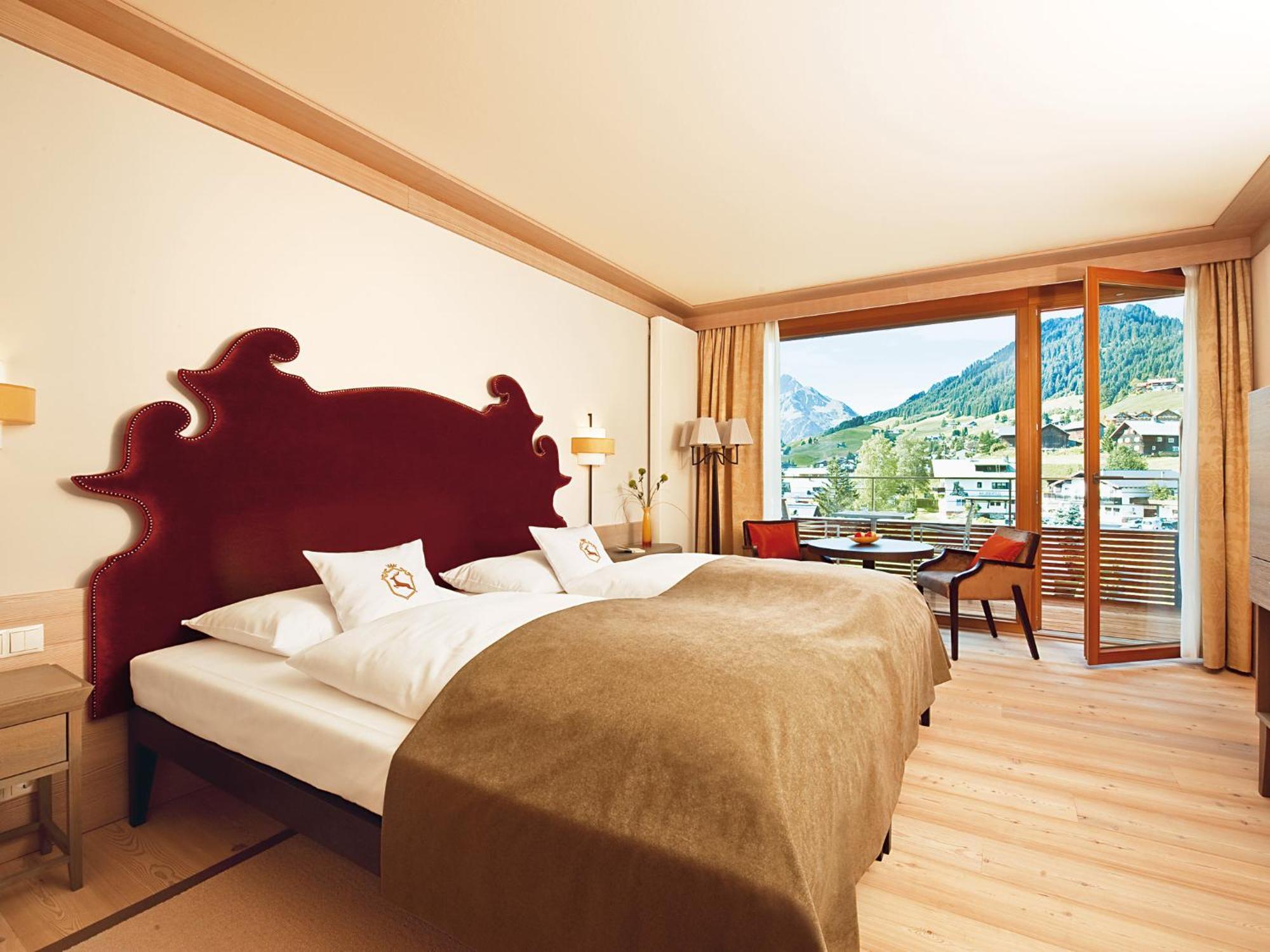 A-Rosa Ifen Hotel Kleinwalsertal Hirschegg  Rom bilde A typical room at the Hotel Axelmannstein